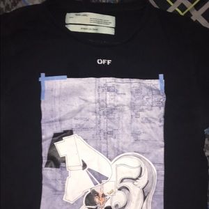 OFF WHITE T SHIRT FOR SALE